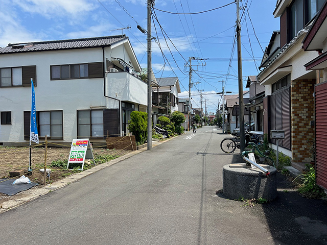 大磯駅に近い土地（売地）